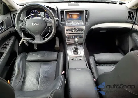 2010 Infiniti G37 z USA, uszkodzony, nr VIN JN1CV6AR2AM253350